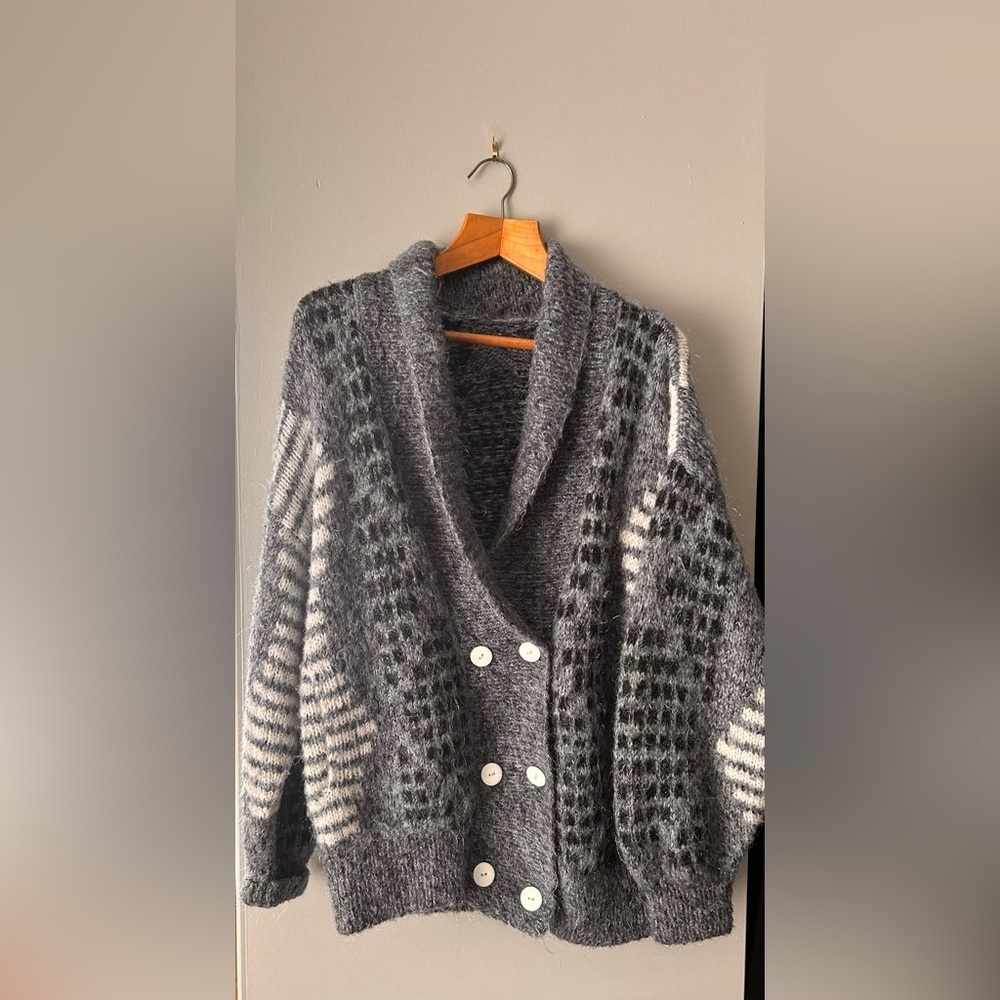 Vintage oversized cardigan - Picture 16 of 16